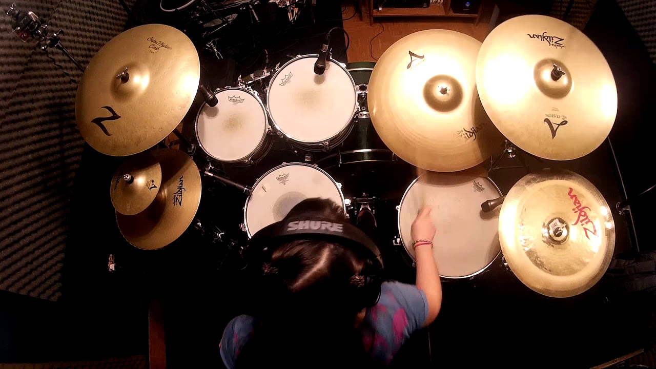 Una Piba Con La Remera De Greenpeace - Los Redondos (Drum Cover - Melanie Dure)