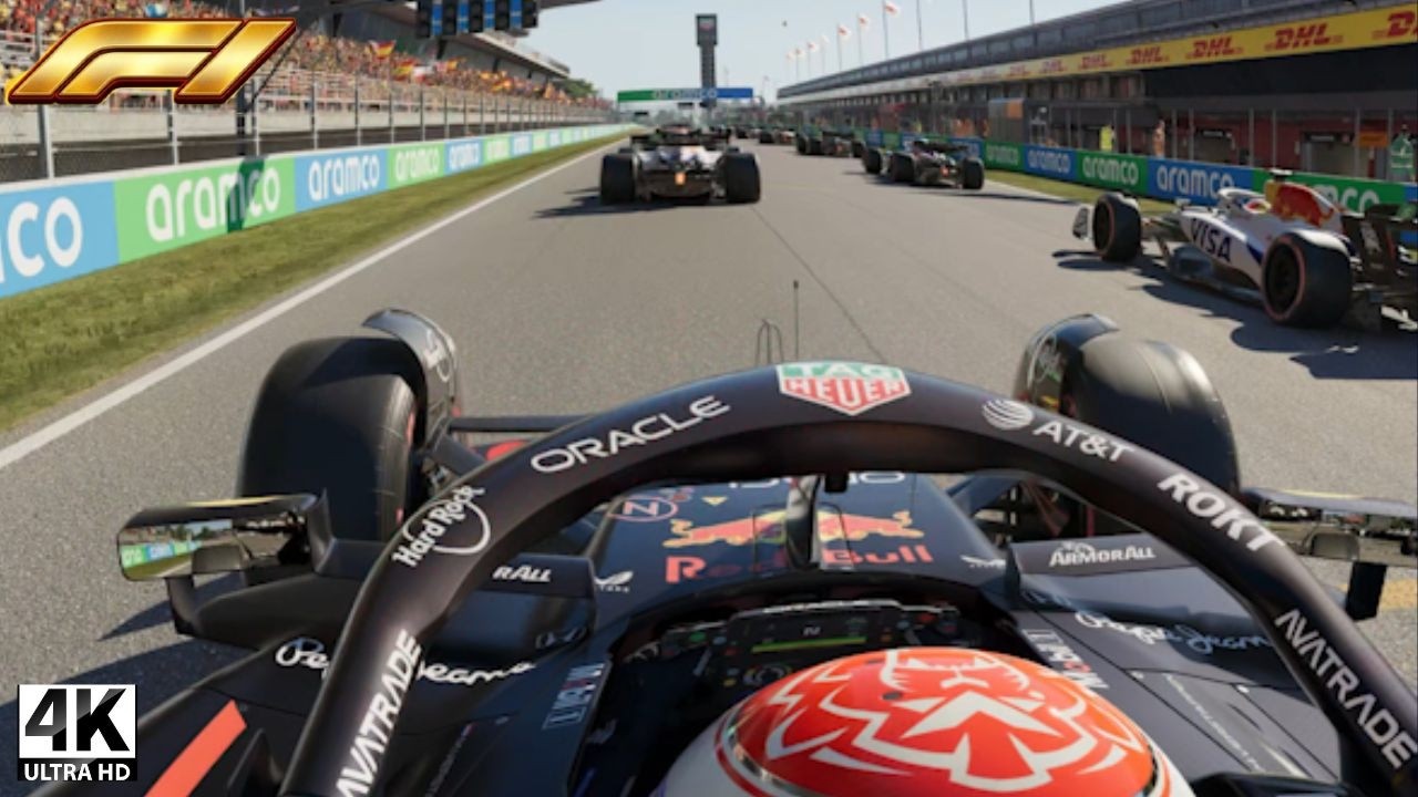 This Feels Like Real F1 Broadcast Footage Bahrain Night GP Star Red Bull RB21 Onboard | 4K Ultra HD