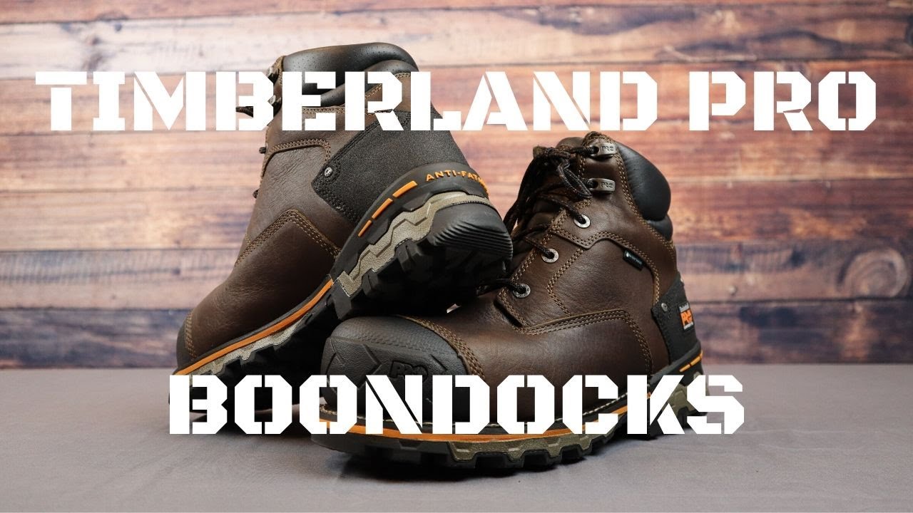 Timberland Pro Boondock Work Boot Overview