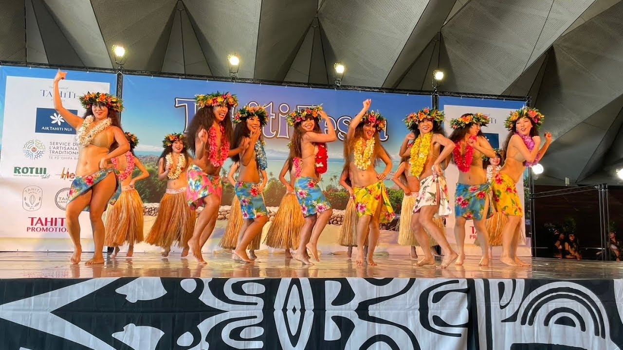 TAHITI FESTA GW Aparima amui Tahitiandance RA'IMANA（Shibuya JPN）
