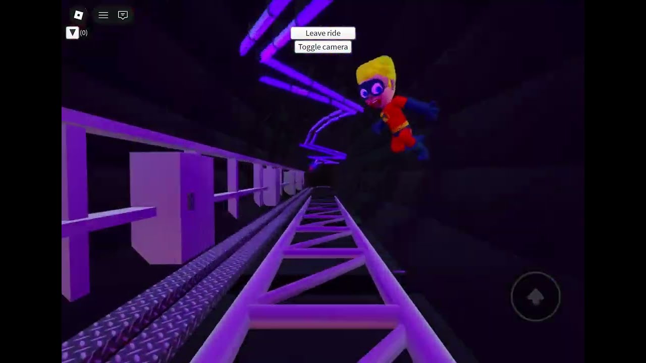 Front row Incredicoaster! With real audio”.