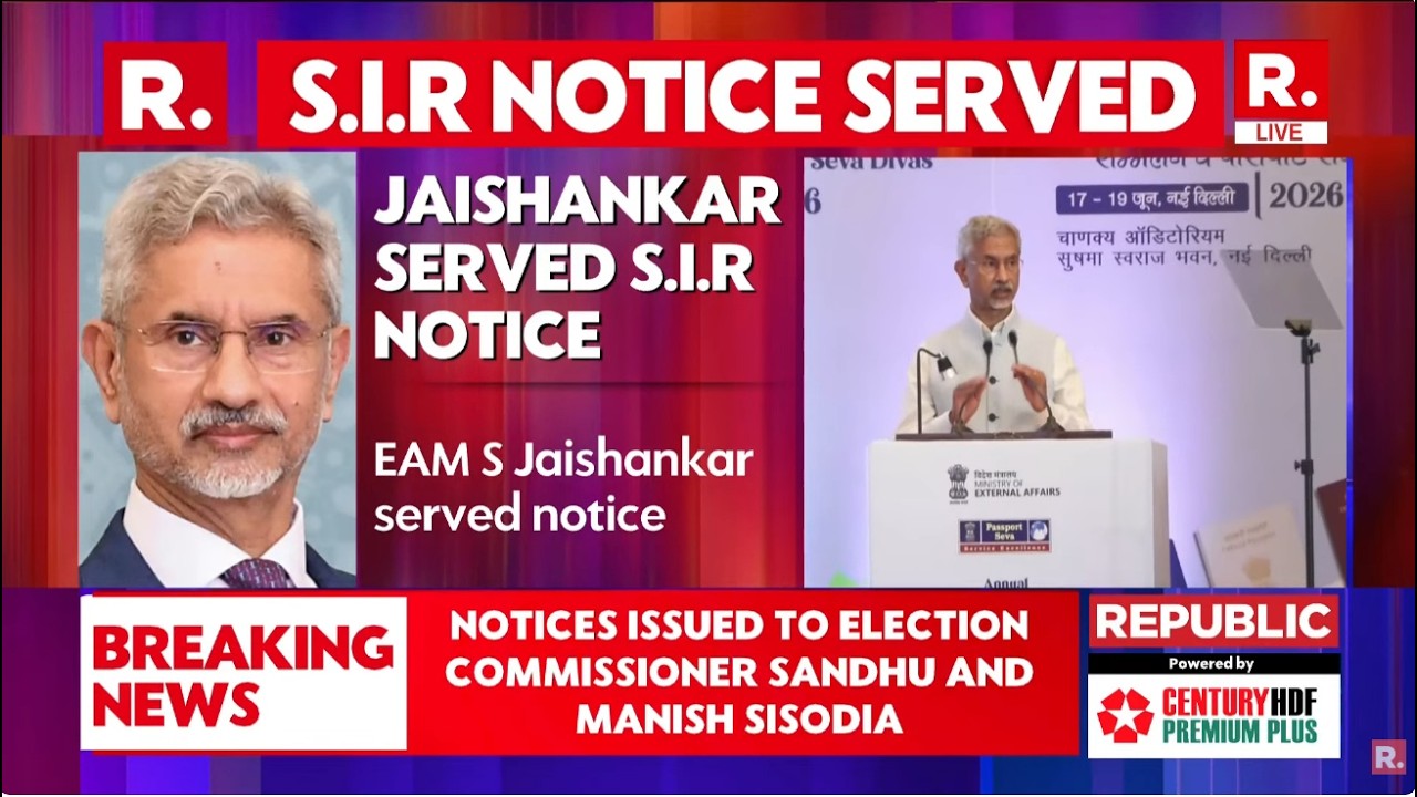 Delhi SIR Row LIVE: Jaishankar, LK Advani Among Prominent Leaders Served Notices After Discrepancies