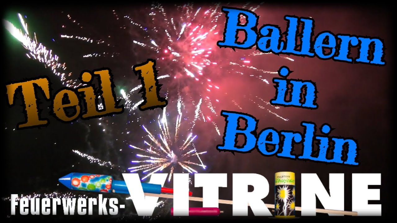 Silvester 2020/21 in Berlin | Teil 1 | Feuerwerksvitrine