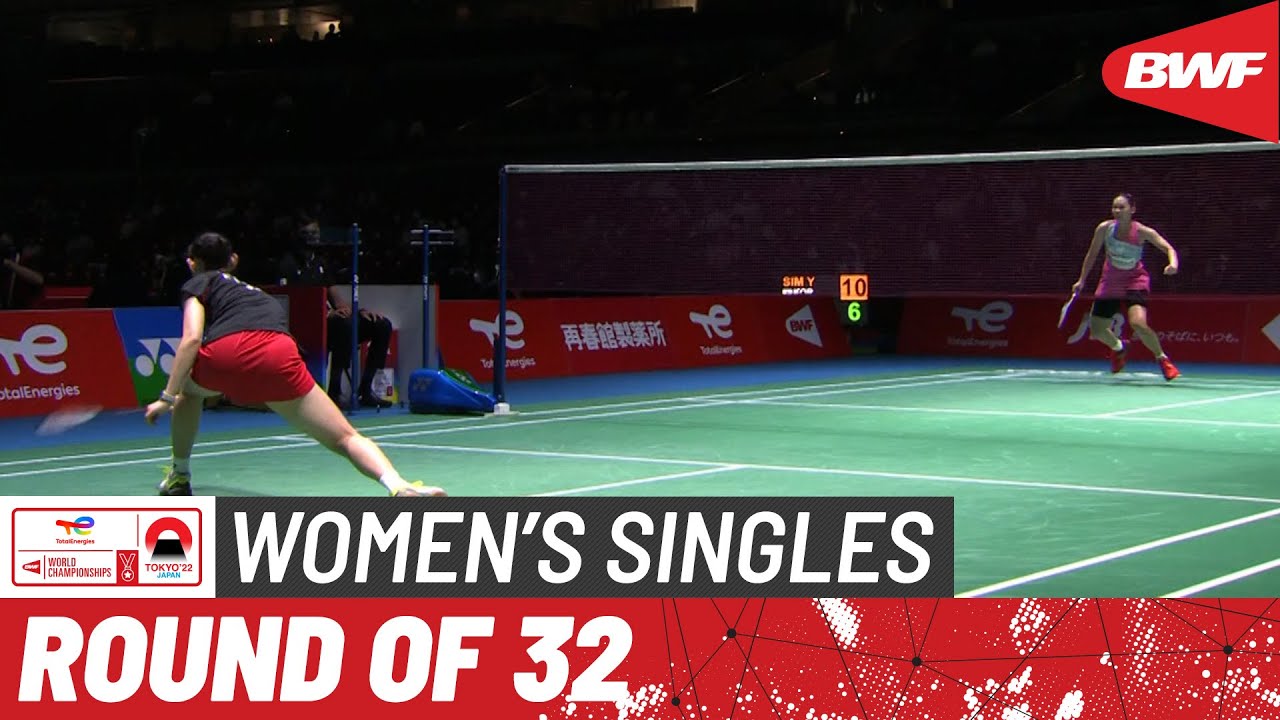 BWF World Championships 2022 | Sim Yu Jin (KOR) vs. Pornpawee Chochuwong (THA) [10] | R32