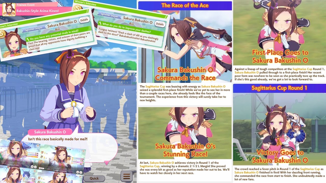 Bakushin-Style Arima Kinen! CM8, Day 1, Chaos Edition