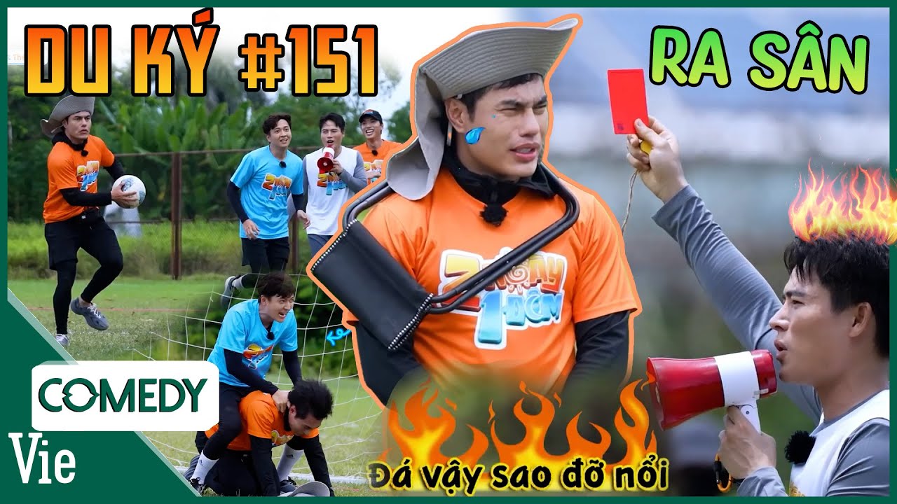 2N1D DU KÝ #151: Độc lạ Dương Lâm đá bóng bằng tay, trọng tài Võ Tấn Phát phạt vì tội quánh đối thủ