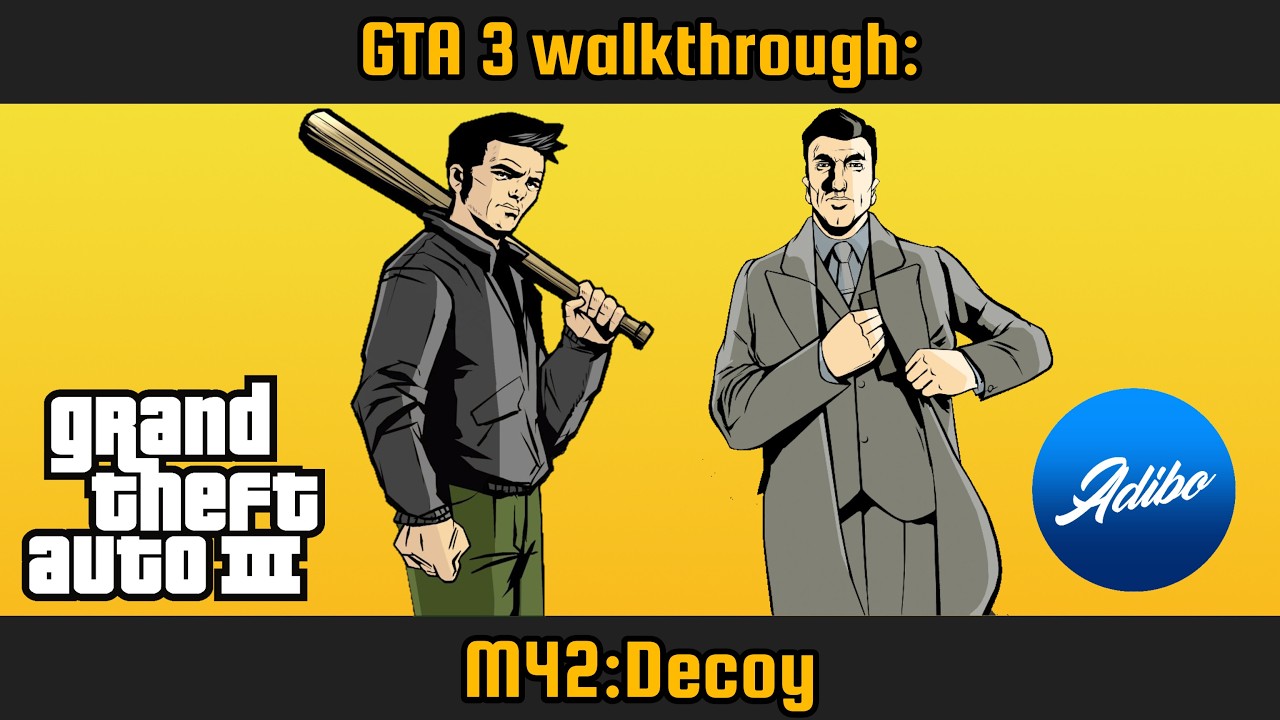 Claude Distracts the LCPD while letting the oriental gentelman esacpe.GTA 3 Walkthrough