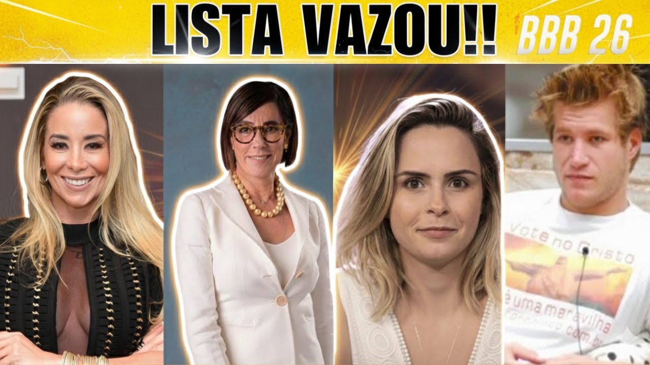 BOMBA NO BBB 26! LISTA COMPLETA COM EX-BBBS E CAMAROTES VAZA NA WEB; VEJA QUEM ENTRA!