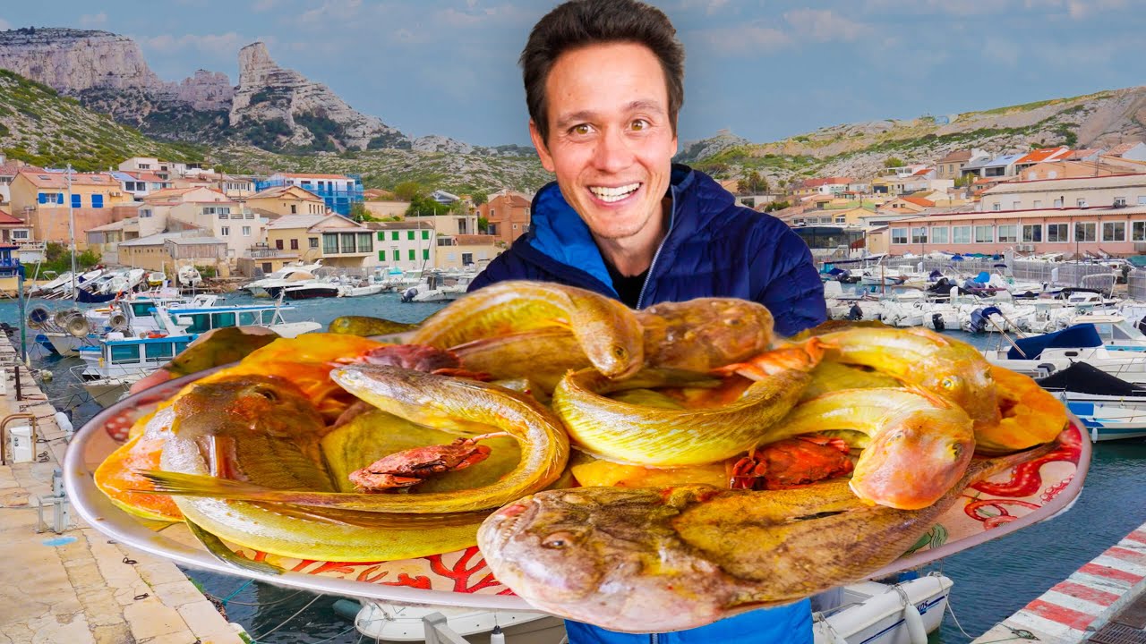 Epic Seafood in a Fishing Village in France!! (Bouillabaisse) 🇫🇷