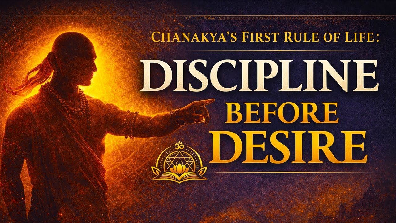 Chanakya’s First Rule of Life  Discipline Before Desire