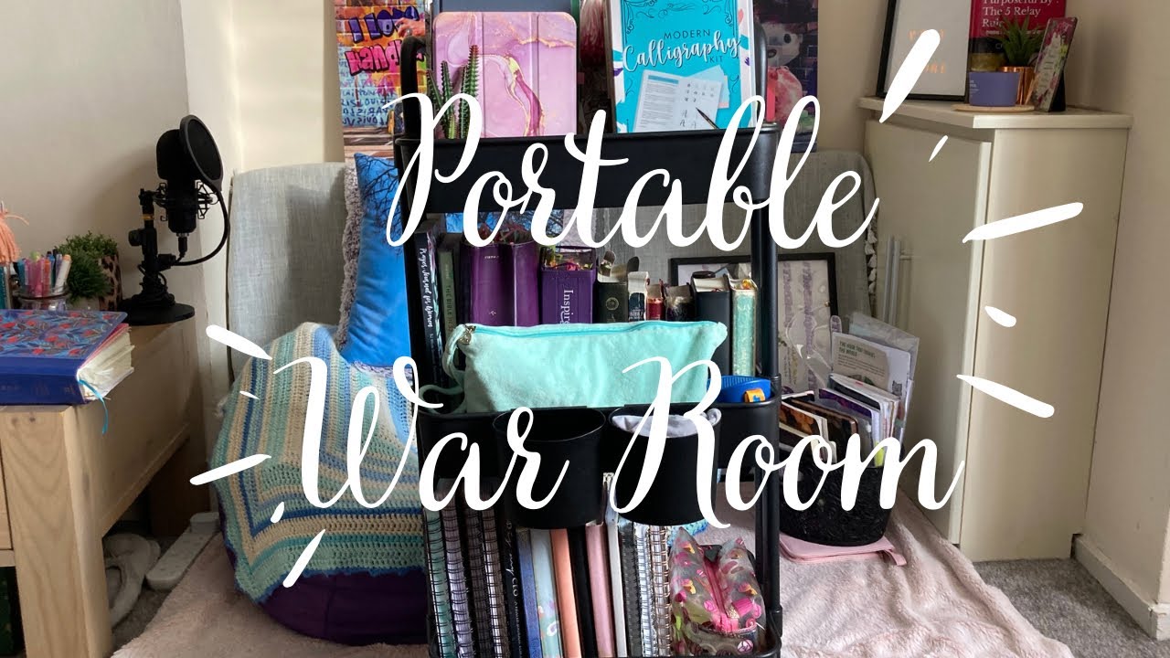In-Depth War Room Trolley Tour + Journaling Tips & Ideas! #warroom #journaling
