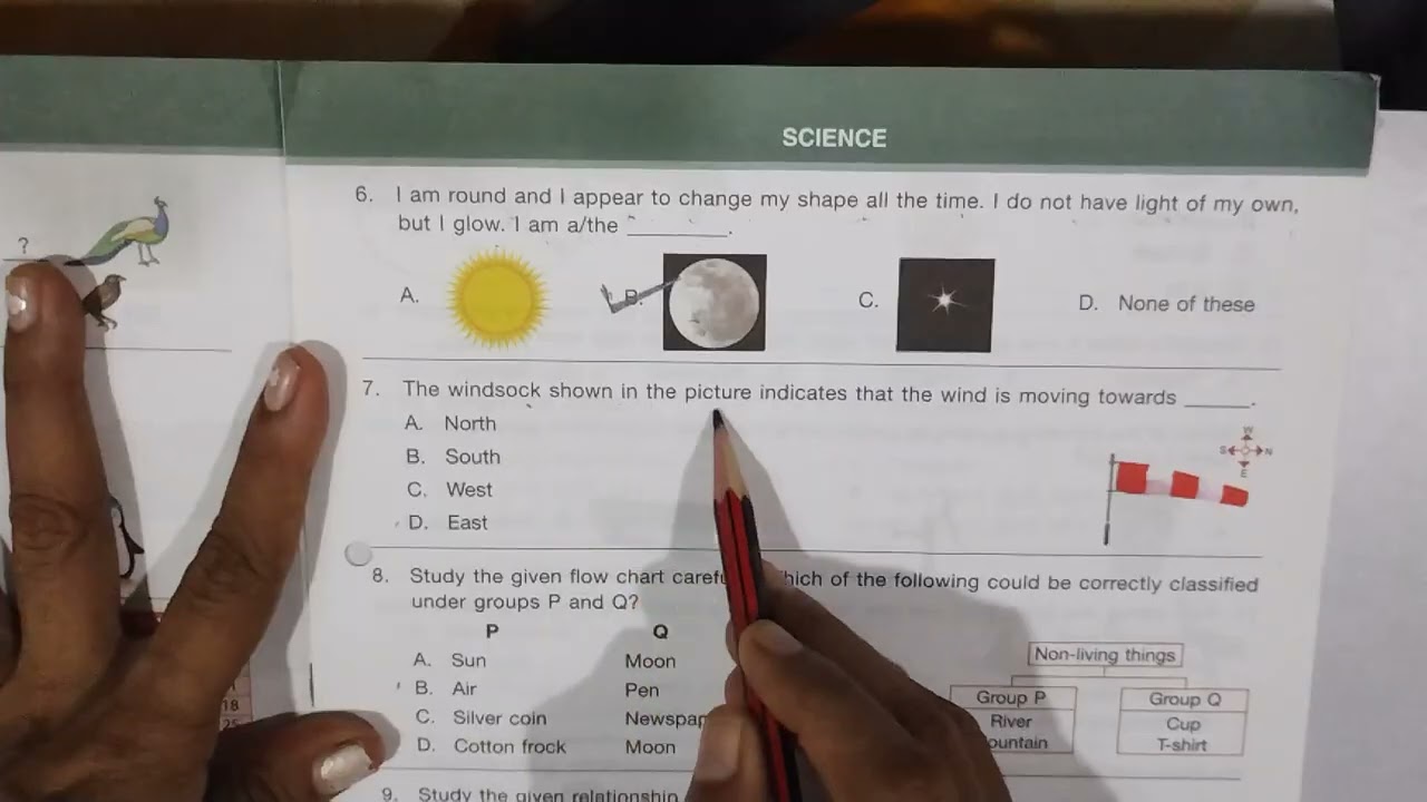 SOF NSO Class 1 National Science Olympiad ( 2019- 20) Solved Question paper ( part - 1)