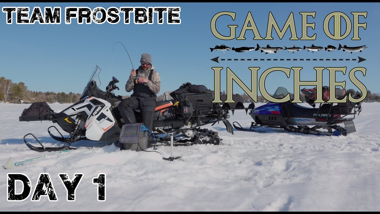 Игра в дюймы — Соревнование по подлёдной рыбалке — Команда Frostbite — День 1