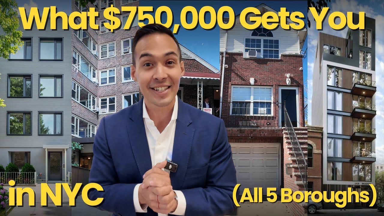 What $750K Buys You in All 5 NYC Boroughs | Full Property Tour | Buying in NYC!