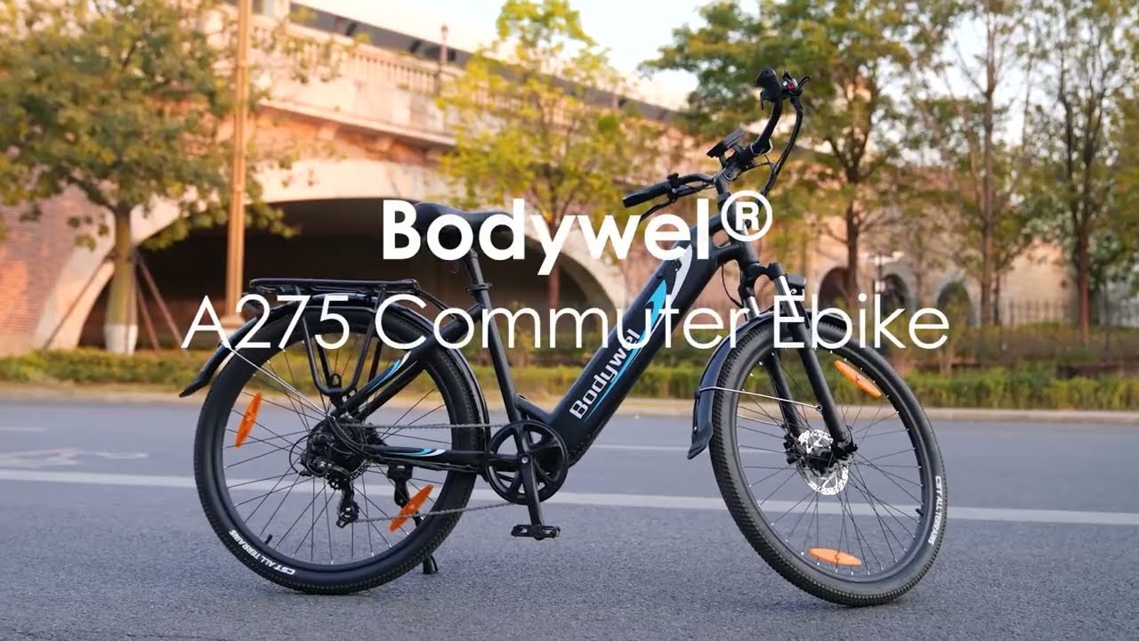 Bodywel® A275 Commuter Ebike – 100km Max Range – 540Wh Battery