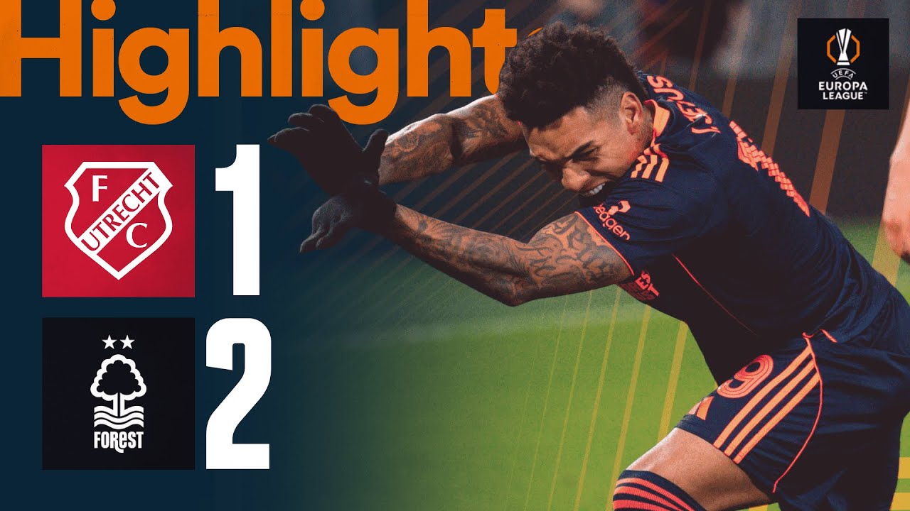 IGOR JESUS SCORES LATE WINNER! 🙌 | Utrecht 1-2 Nottingham Forest | UEFA Europa League | Highlights