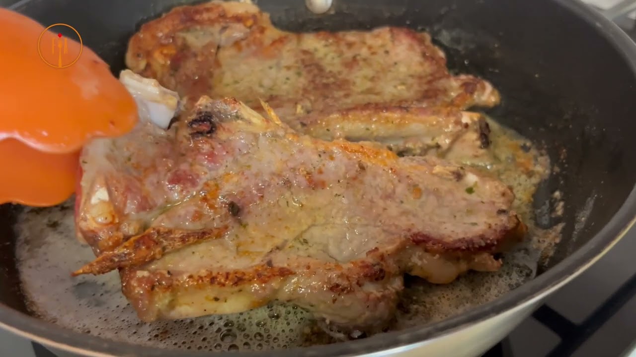 Como fazer costeletão de vitela na frigideira | FOOD IS ART79