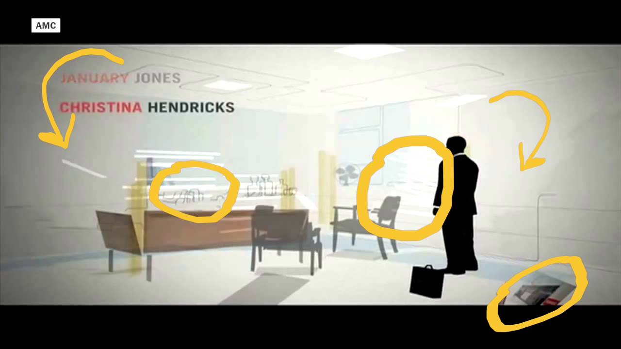 What the 'Mad Men' title sequence tells you