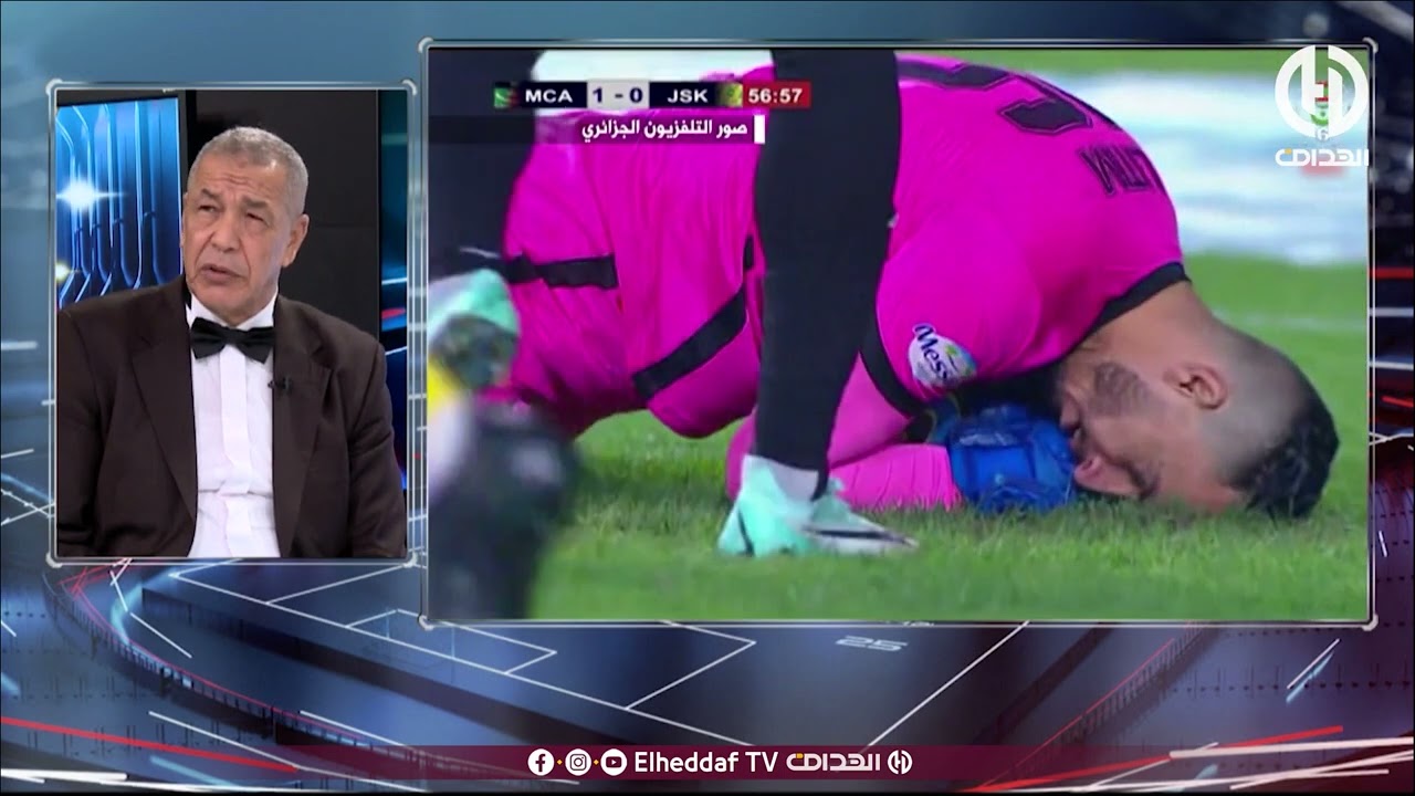شـــاهد ... مــاقاله بن شيخ حــول مبــاراة مــولودية الجــزائر و شبيبة القبائل