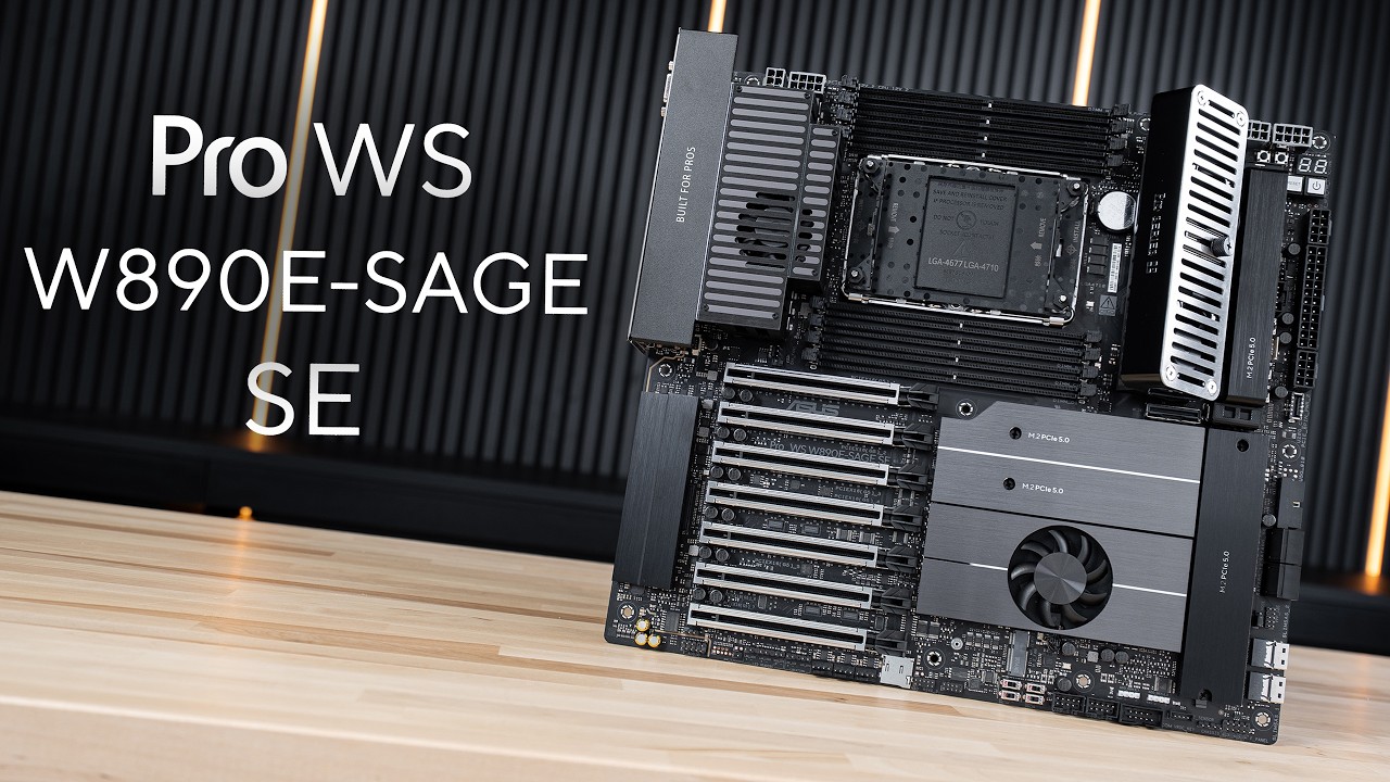 This looks INCREDIBLE! // Pro WS W890E-SAGE SE