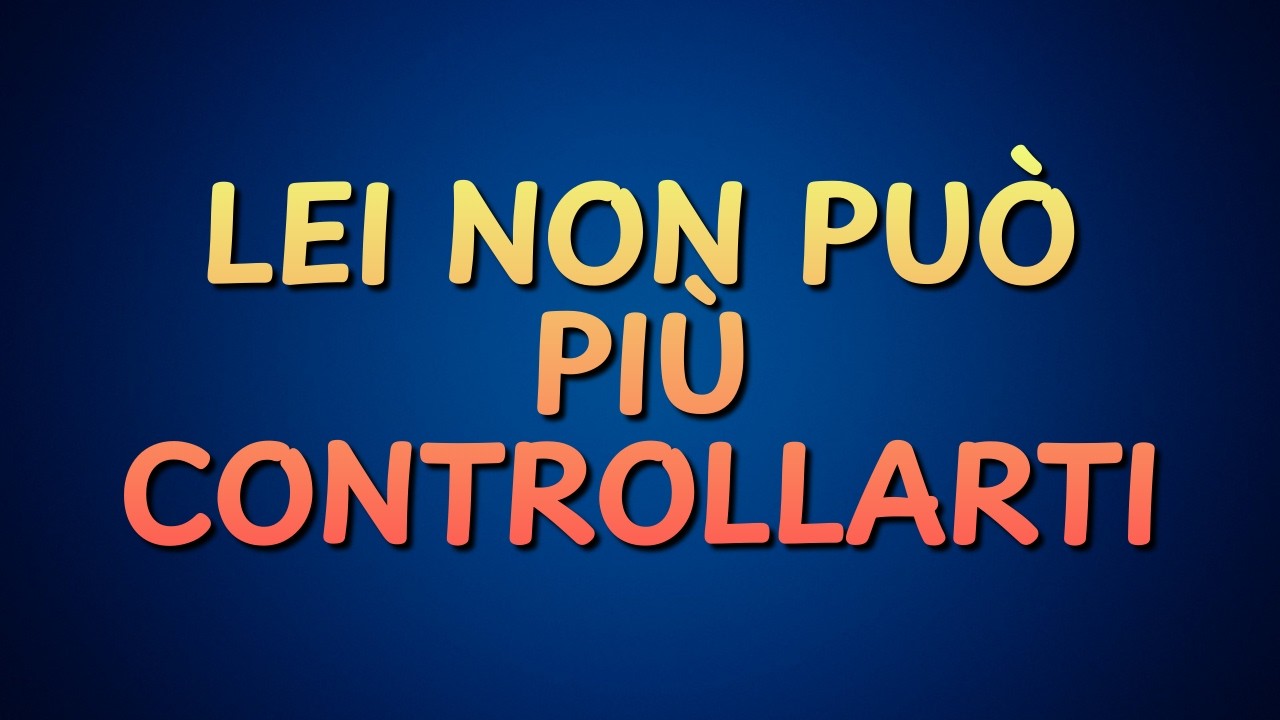 Come reagisce quando perde il controllo su di te | #psicologia  #psicologiafemminile