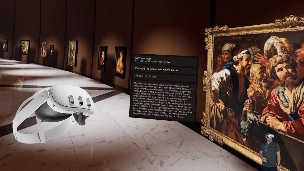 The Kremer Collection VR Museum mit der Meta Quest 3 kostenlos / Kunst fast zum anfassen