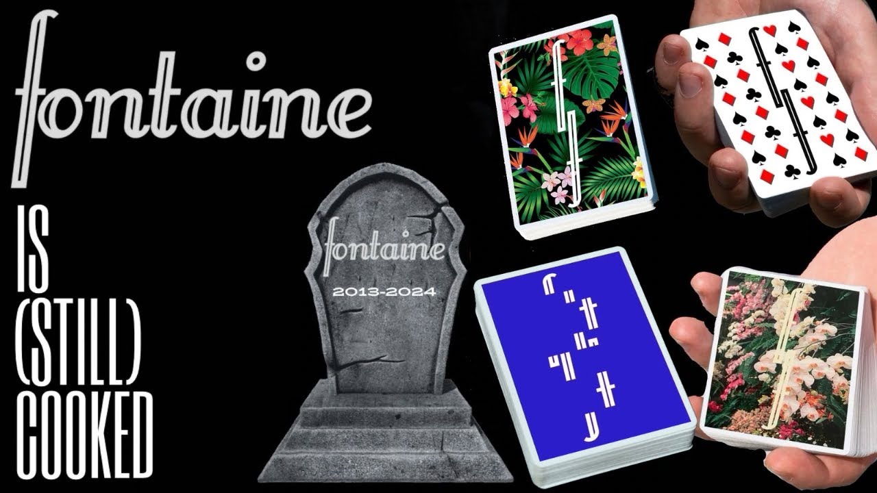 FONTAINE: CASINO, GLITCH, BOTANICAL, ISLAND - Playing Cards Unboxing & Review