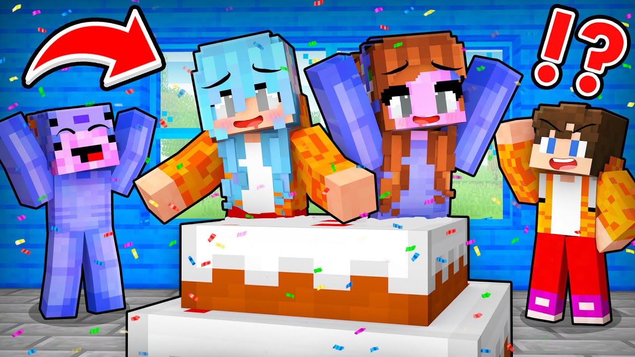 Wie Freundinnen mich zum Fest in Minecraft PRANKTEN!