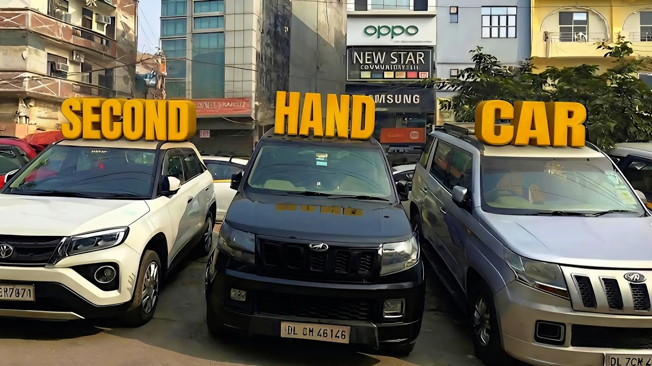 Second Hand Car Market In Delhi - Itne Kam Budget Mein? 😱 Papers OK!