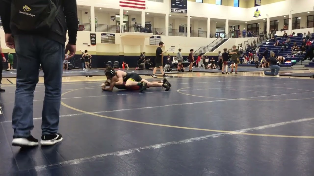 JV 150 Jayce Mangine (Sequoyah) v  William Conley (N  Cobb) L 8-7
