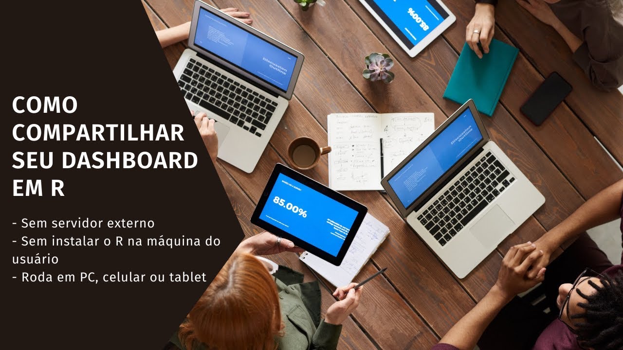 Como Compartilhar seu Dashboard em R sem Precisar de Servidor Externo [Apenas UM Comando]