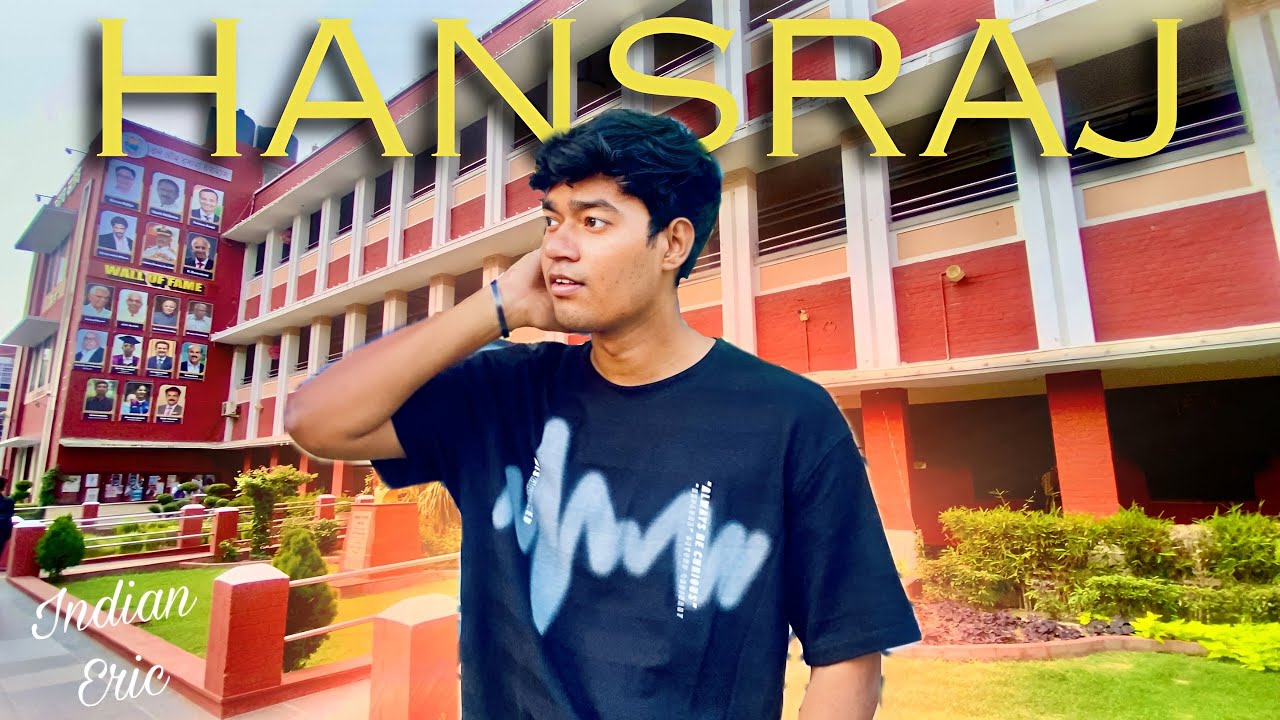 HANSRAJ COLLEGE VLOG and TOUR | Delhi University📍#du #indianeric