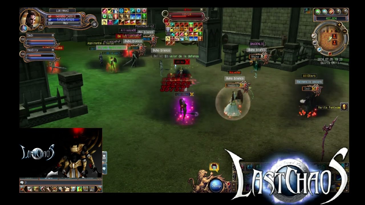 Last Chaos Fawkes - PvP 3x3 100% cast
