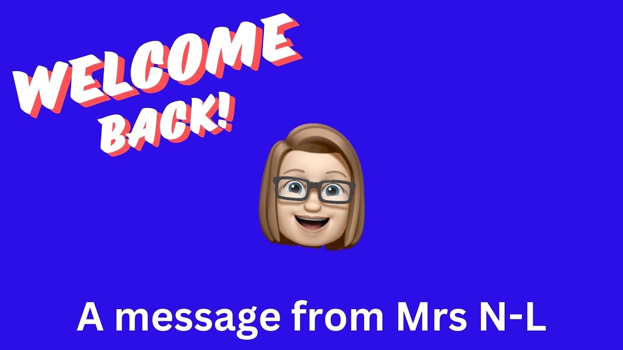 Welcome Back 2025