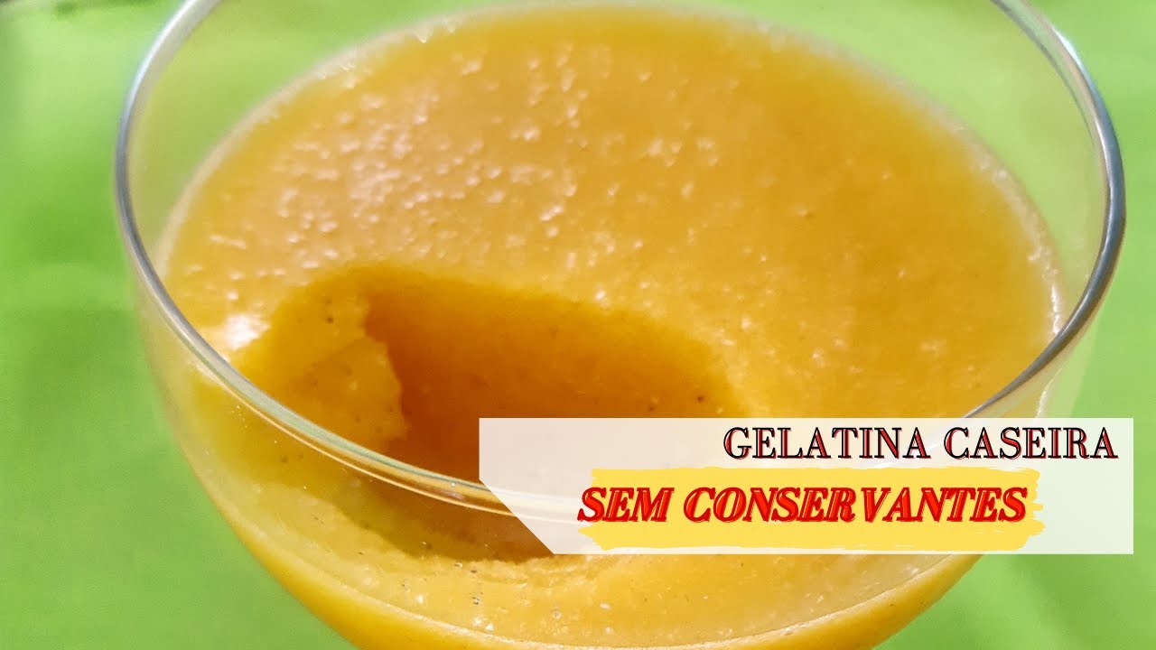 GELATINA CASEIRA SEM CONSERVANTES