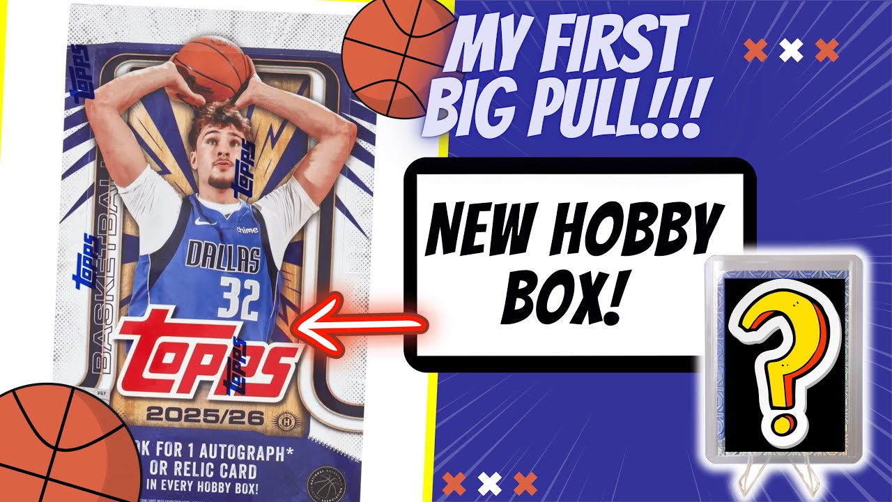 🚨 NEW RELEASE 2025-26 TOPPS BASKETBALL CARD HOBBY BOX 🚨