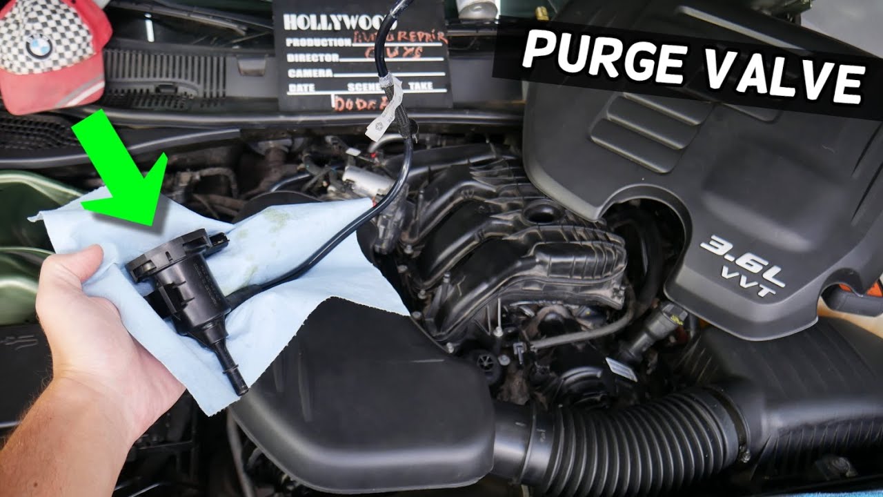 DODGE CHARGER PURGE CONTROL VALVE REPLACEMENT LOCATION REMOVAL