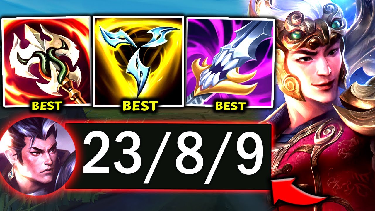 XIN ZHAO TOP — НАСТОЯЩИЙ МОНСТР 1 на 5 (НИКОГДА НЕ ПРОВАЛИВАЕТ 1 на 9👌) — гайд по игре Xin Zhao T...
