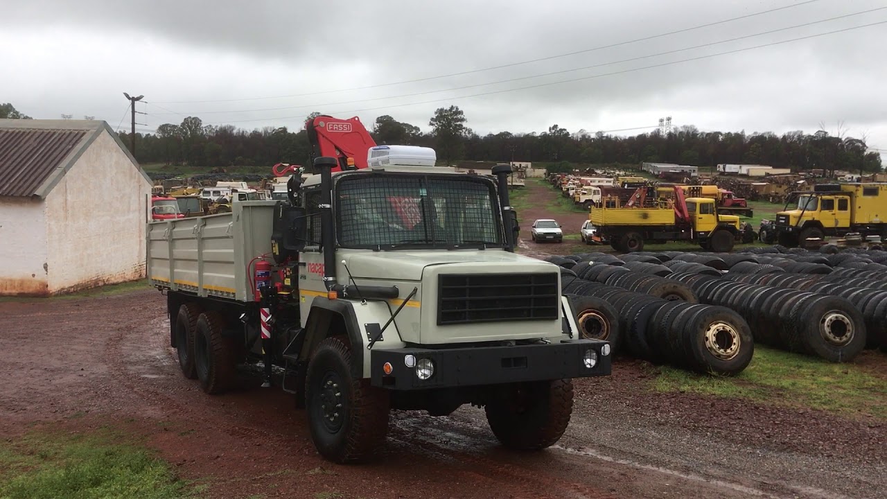 Remanufactured SAMIL 100 (6x6), powered by Deutz V10
