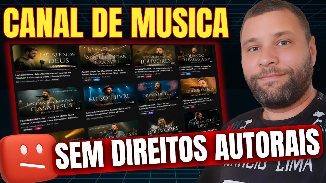 AULÃO Como Criar Um Canal De Musicas SEM DIREITOS AUTORAIS COM IA