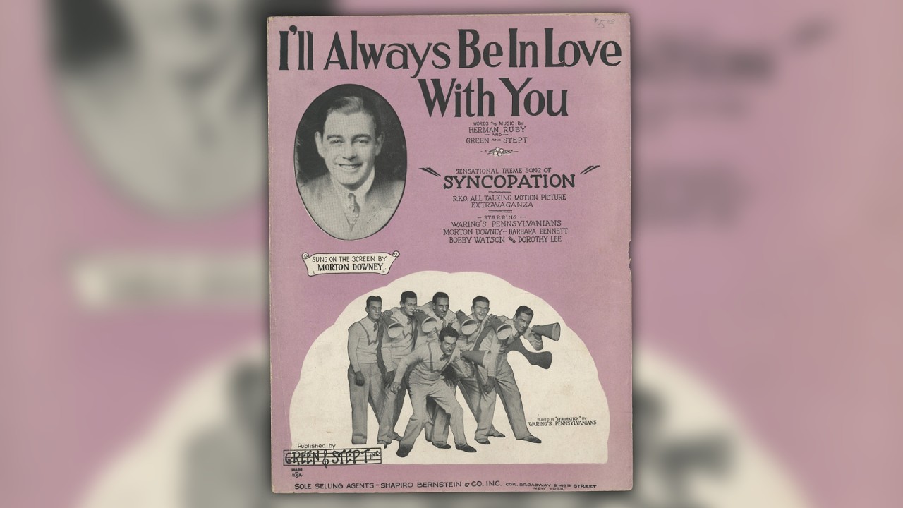 I'll Always Be In Love With You - Broadway Music Roll: 1641 - Player Piano