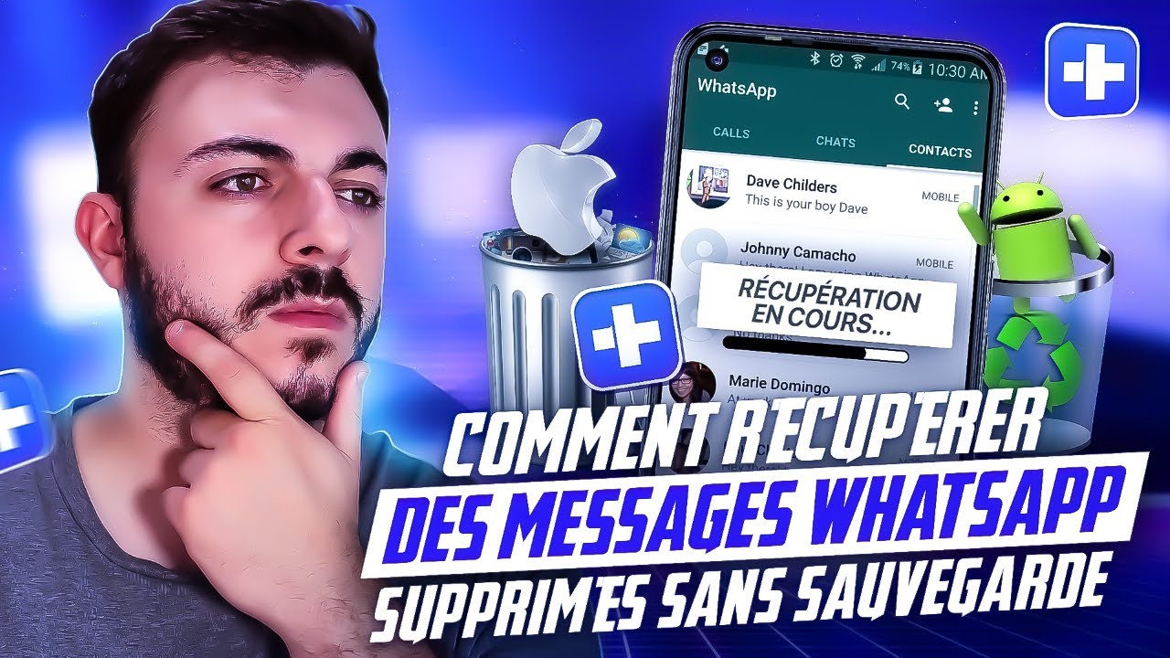 Comment récupérer des messages WhatsApp supprimés sans sauvegarde