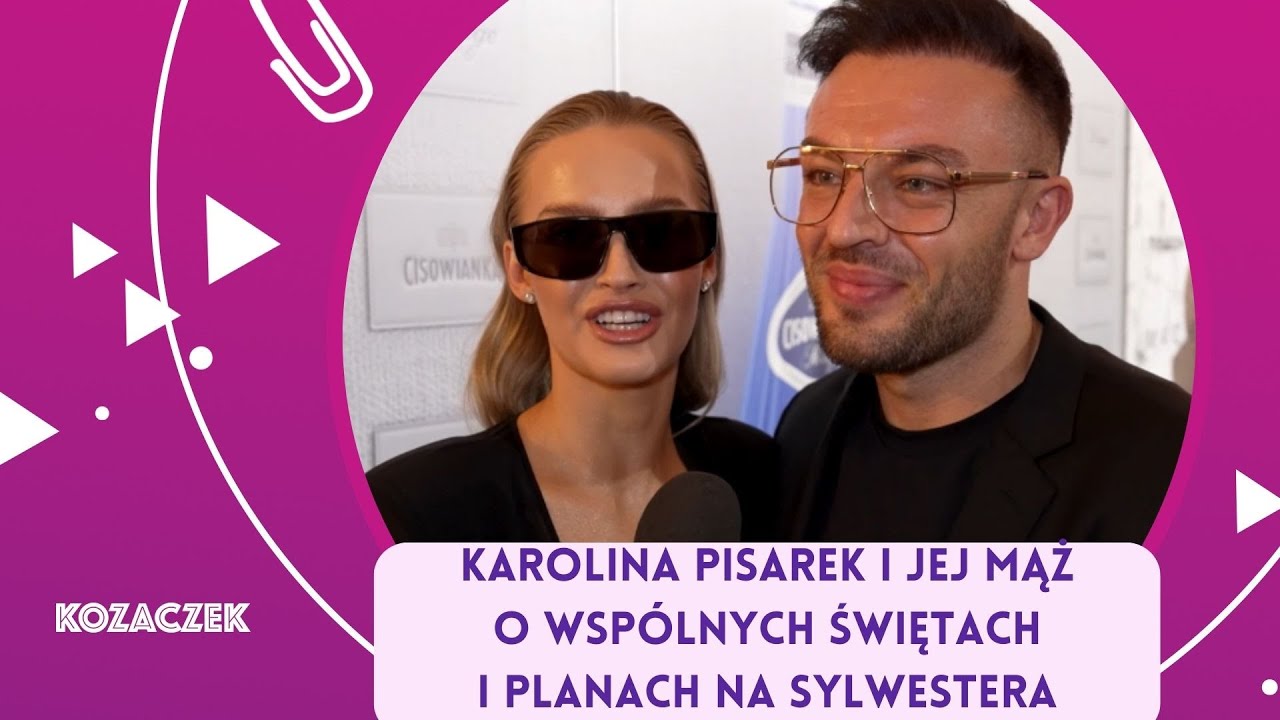 Karolina Pisarek z mężem Rogerem o zabijaniu karpi w święta, Sylwestrze i nie śpiewaniu kolęd