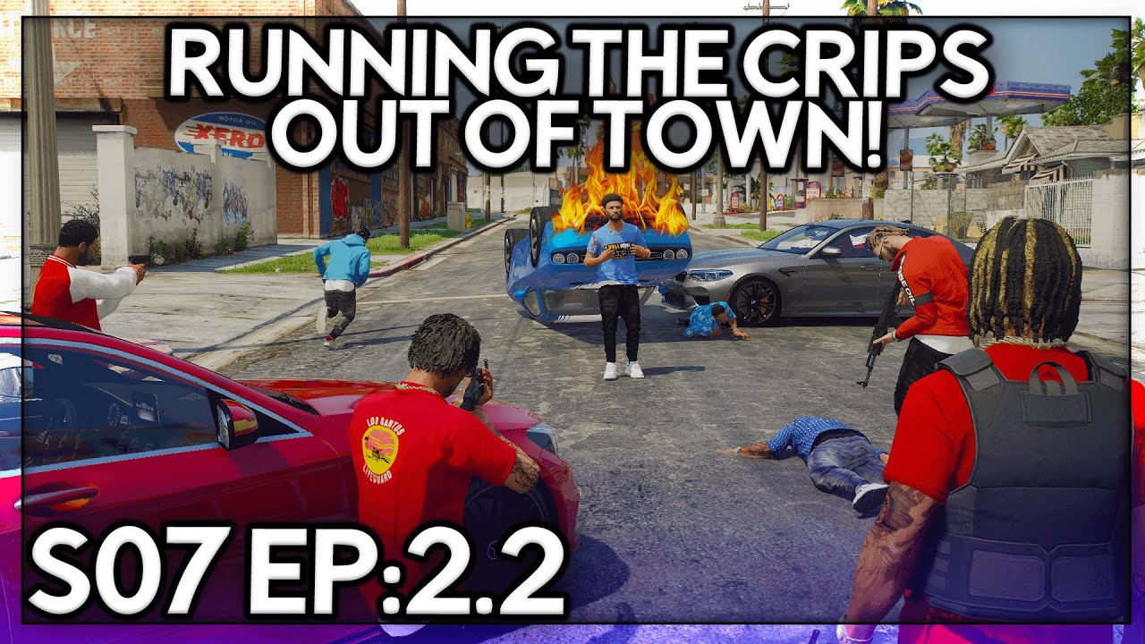 Episode 2.2: Running The Crips Out Of Town! | GTA 5 RP | Grizzley World RP