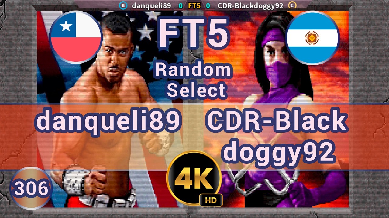 MK2 - 🇨🇱 TLK-Danqueli89 против CDR-Blackdoggy92 🇦🇷 FT5 /4K 60 FPS #mk2 #mortalkombat2 #t99h #figh...