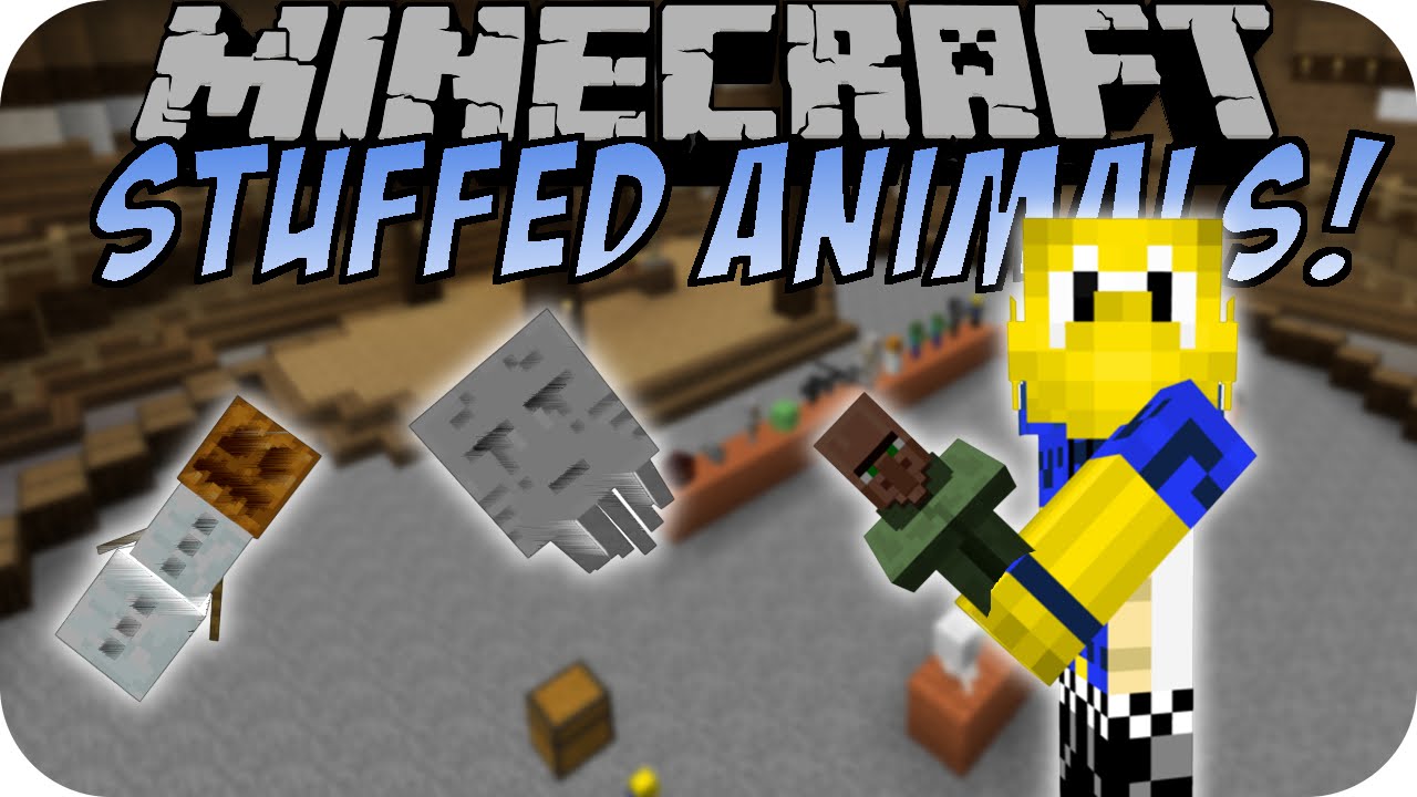Minecraft STUFFED ANIMALS MOD [Deutsch]