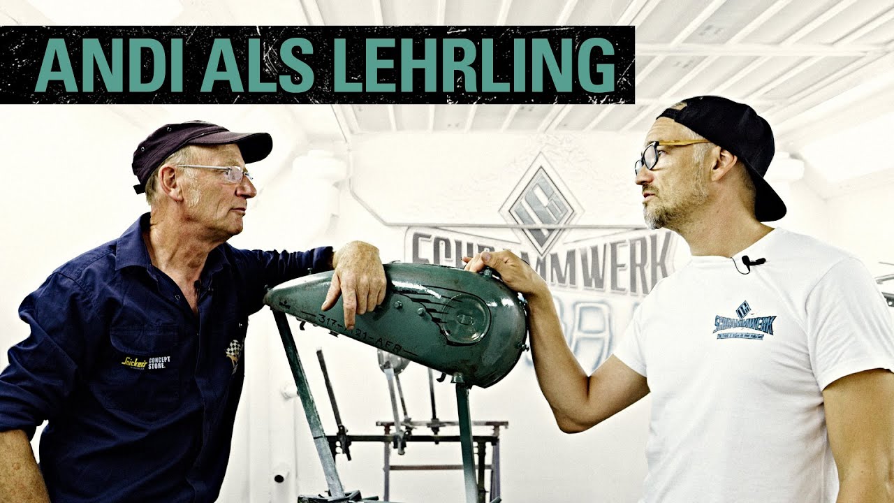 Lehrling für einen Tag - Andi Feldmann | BSA Fahrmaschine | Dannys SCHRAMMWERK