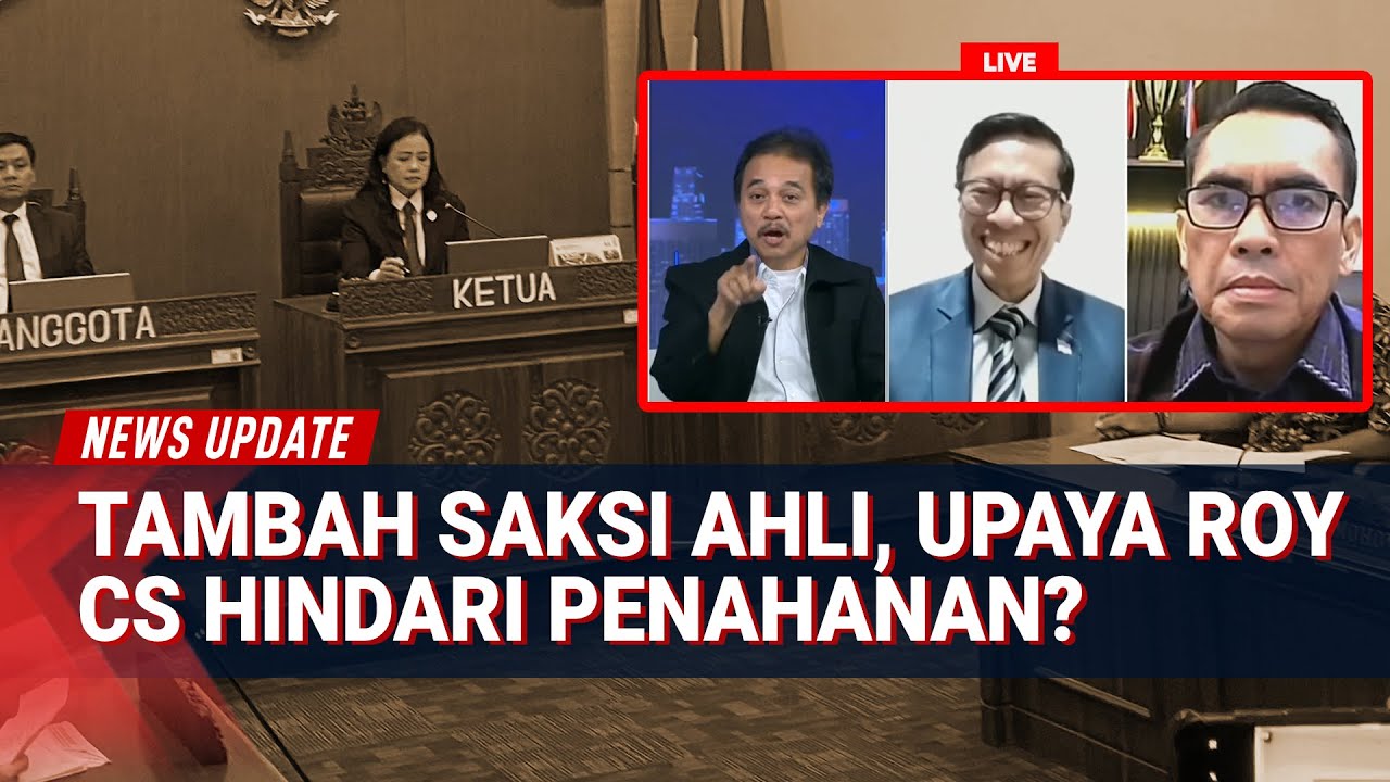 Panas! Roy Suryo vs Andi Azwan Soal Mediasi hingga Gelar Perkara Khusus Lagi