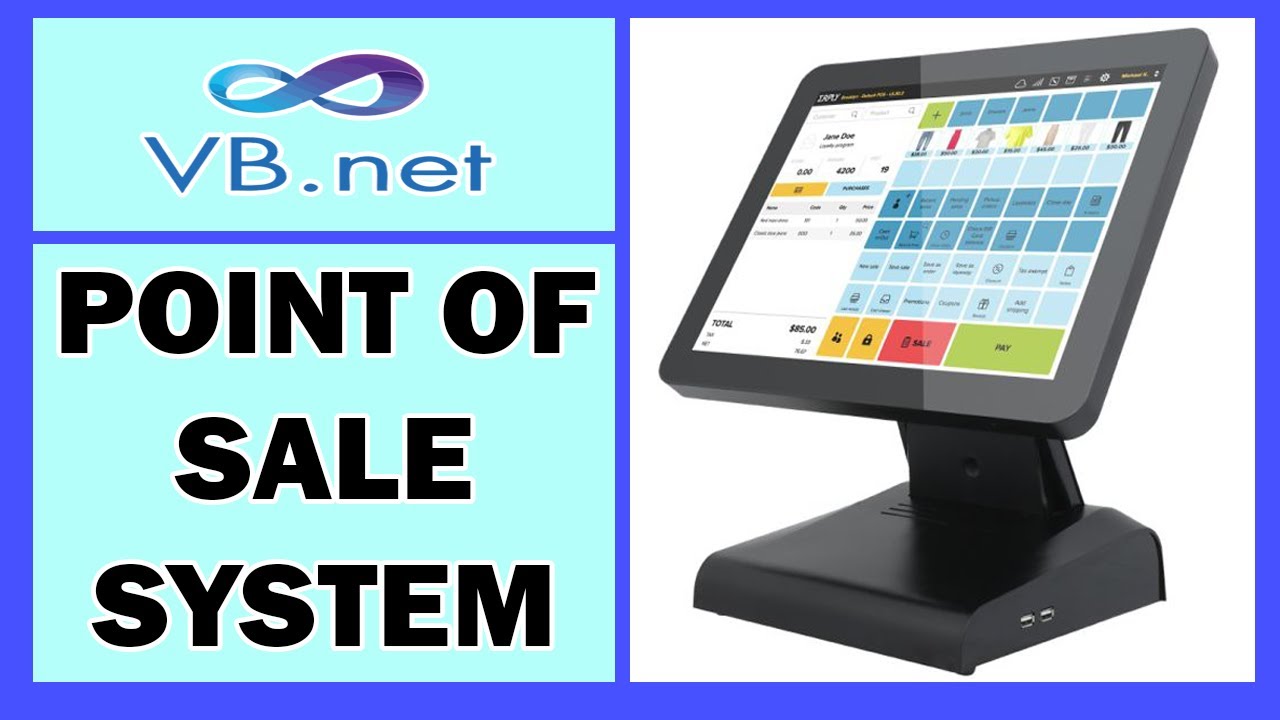 VB.Net Point Of Sale System | VB.Net Tagalog Tutorial - Part 1