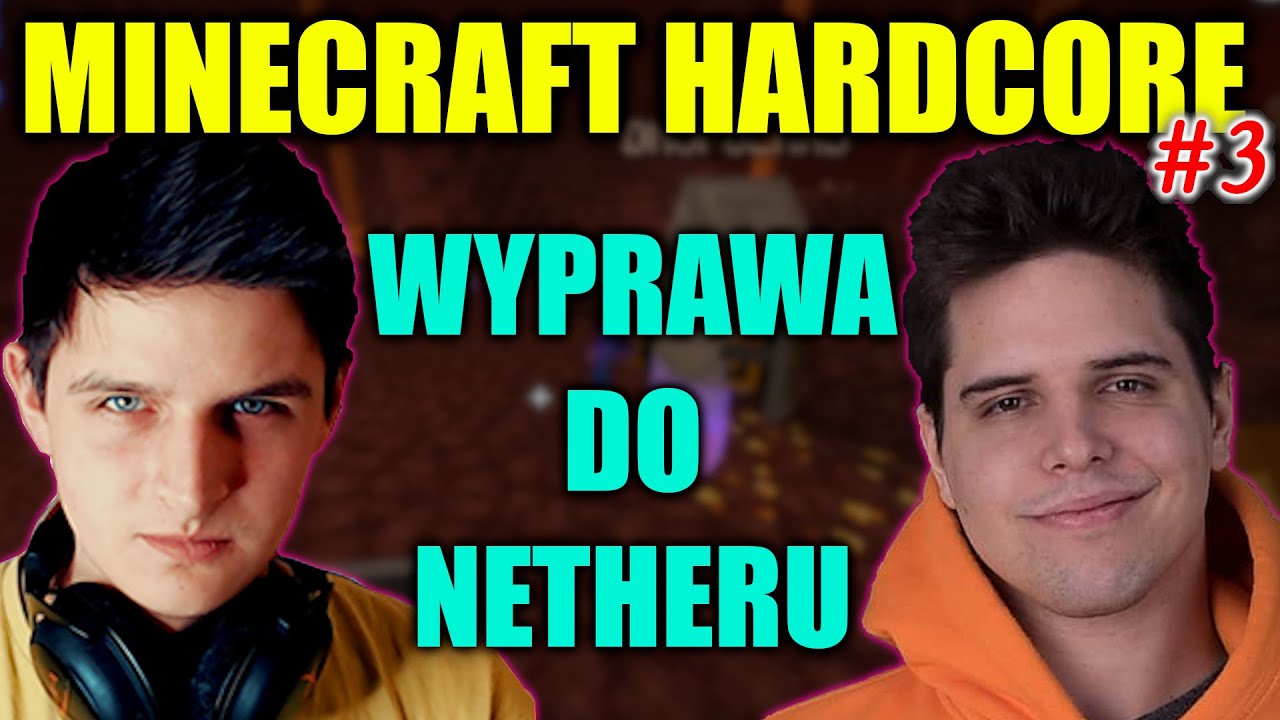 ZONY & DMG - WYPRAWA DO NETHERU, DMG PRANKSTER, WYKRADANIE ZŁOTA (MINECRAFT HARDCORE) cz.3/4